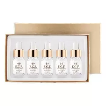 интенсивная сыворотка для лица с egf deoproce egf multi care ampoule