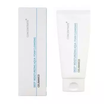 интенсивно увлажняющая пенка для умывания celranico deep moisturizing aqua foam cleansing