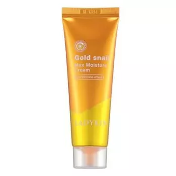 интенсивно увлажняющий крем для лица с фильтратом слизи улитки ladykin gold snail max moisture cream