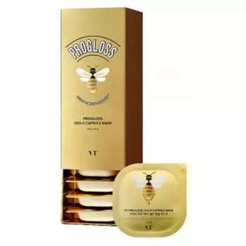 капсульная маска с мёдом vt cosmetics progloss capsule mask