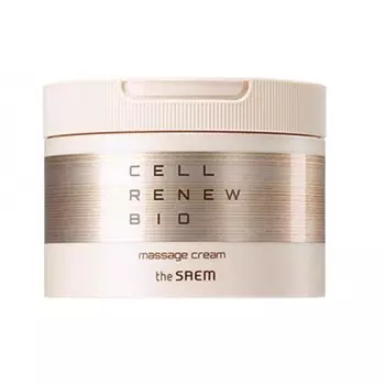 крем антивозрастной массажный the saem cell renew bio massage cream
