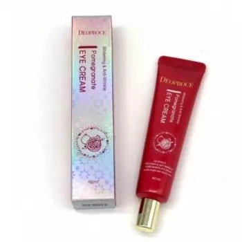 крем для глаз антивозрастной deoproce whitening and anti-wrinkle pomegranate eye cream