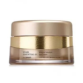 крем для глаз антивозрастной the saem snail essential ex wrinkle solution eye cream