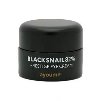 крем для глаз муцином черной улитки ayoume black snail prestige eye cream