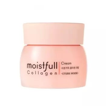 крем для лица коллагеновый etude house moistfull collagen cream