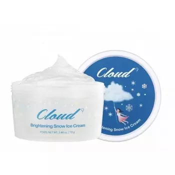 крем для лица осветляющий guerisson cloud 9 brightening snow ice cream