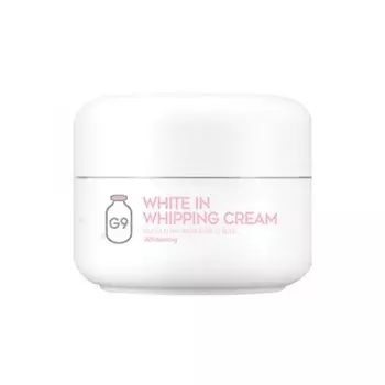 крем для лица осветляющий с экстрактом молочных протеинов berrisom g9 white in whipping cream