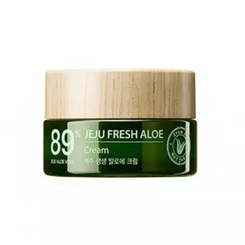 крем для лица с алоэ the saem jeju fresh aloe cream