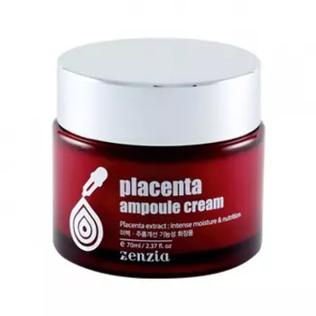 крем для лица с плацентой zenzia placenta ampoule cream