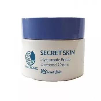 крем для лица secret skin hyaluronic bomb diamond cream