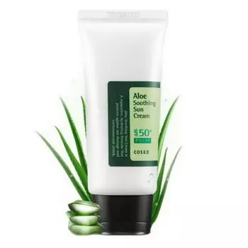 крем для лица солнцезащитный с алоэ cosrx aloe soothing sun cream spf50 pa+++