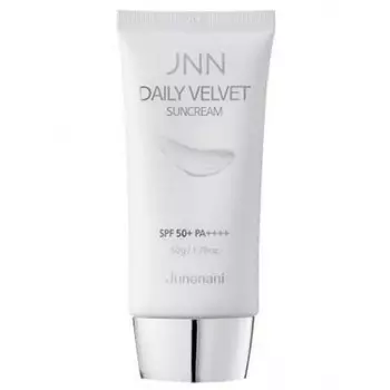 крем для лица солнцезащитный spf50+/pa+++ jungnani daily velvet sun cream spf50+/pa+++