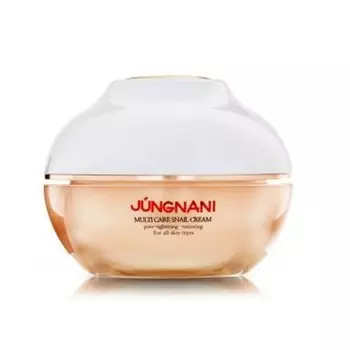 крем для лица улиточный многофункциональный jungnani multi care snail cream
