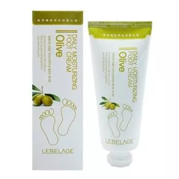 крем для ног увлажняющий с экстрактом оливы lebelage daily moisturizing oilve foot cream