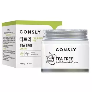 крем для проблемной кожи с экстрактом чайного дерева consly tea tree anti-blemish cream