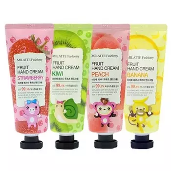крем для рук milatte fashiony fruit hand cream