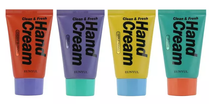 крем для рук с натуральными экстрактами и маслами eunyul clean &amp; fresh hand cream