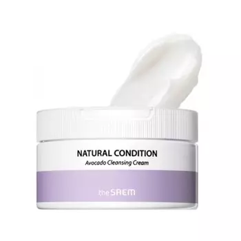 крем очищающий авокадо the saem natural condition avocado cleansing cream