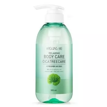 гель для душа с центеллой и чайным деревом welcos around me cicatreecare body wash