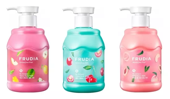 гель для душа с фруктовыми экстрактами frudia my orchard body wash