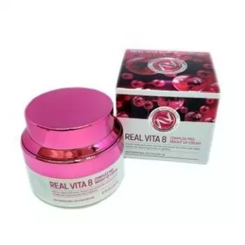 крем с витаминами для сияния кожи enough real vita 8 complex pro bright up cream