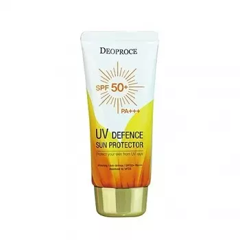 крем солнцезащитный для лица и тела deoproce uv defence sun protector spf50+ pa+++