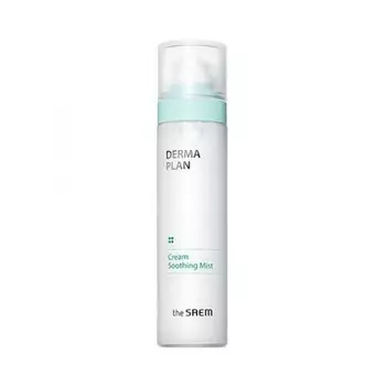 крем-спрей для чувствительной кожи the saem derma plan cream soothing mist