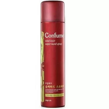 лак для волос сильной фиксации welcos confume total hair superhard spray