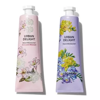 легкий увлажняющий крем для рук the saem urban delight hand moisturizer