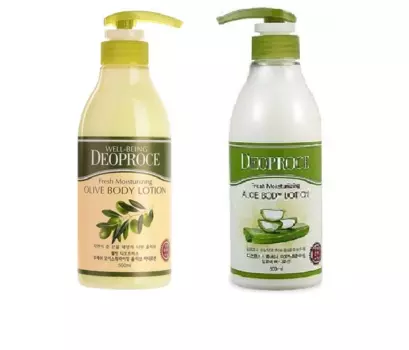 лосьон для тела deoproce well-being fresh moisturizing body lotion