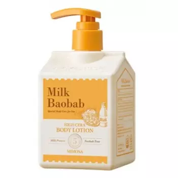 лосьон для тела milkbaobab high cera body lotion mimosa