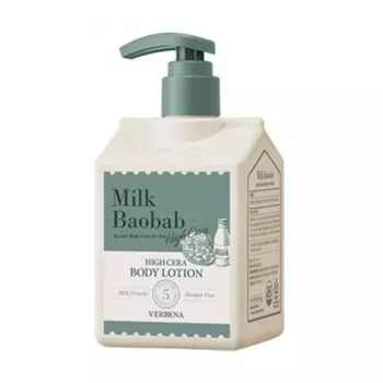 лосьон для тела с ароматом вербены milkbaobab high cera body lotion verbena