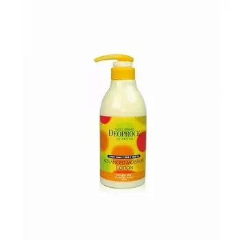 лосьон для тела увлажняющий deoproce well-being body-face advanced moisture lotion