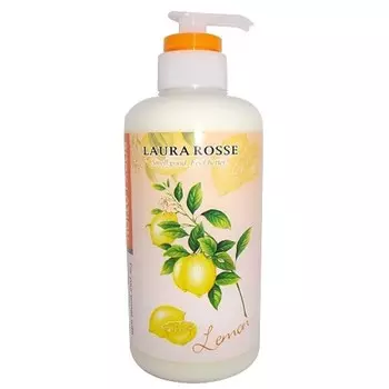 лосьон-молочко для тела ароматерапия - лимон laura rosse body lotion lemon
