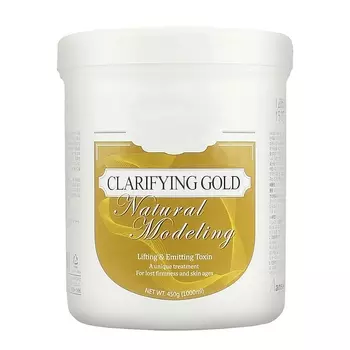 маска альгинатная лифтинг-эффект с золотом anskin natural clarifying gold modeling mask