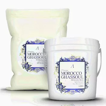 маска альгинатная от расширенных пор anskin premium morocco ghassoul modeling mask