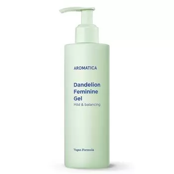 гель для интимной гигиены с одуванчиком aromatica dandelion feminine gel