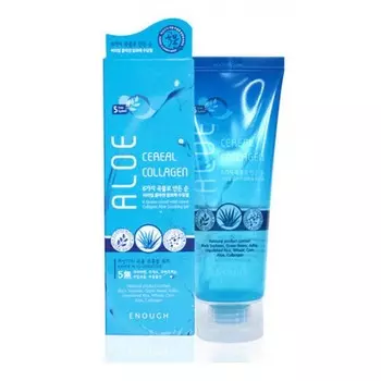 гель для лица и тела с алоэ и коллагеном enough enough 6 mixed cereal collagen aloe soothing gel