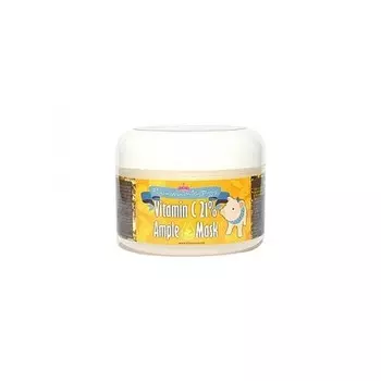 маска для лица с витамином с разогревающая elizavecca vitamin c 21% ample mask