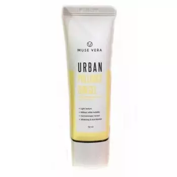 гель для лица солнцезащитный deoproce musevera urban polluout sun gel spf50+ pa+++