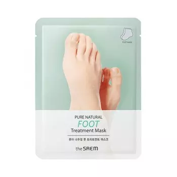 маска для ног the saem pure natural foot treatment mask