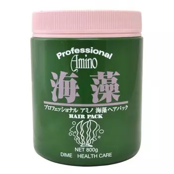 маска для поврежденных волос с аминокислотами морских водорослей dime professional amino seaweed ex hair pack