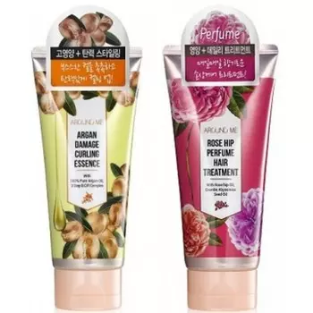 маска для поврежденных волос welcos around me hair treatment
