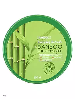 гель для тела бамбук deoproce everyday refresh bamboo soothing gel
