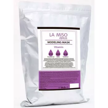 маска моделирующая (альгинатная) витаминизирующая la miso modeling mask vitamin