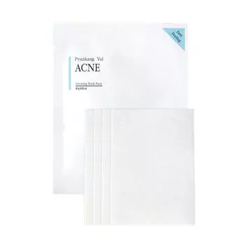 маска на тканевой основе для проблемной кожи лица pyunkang yul acne dressing mask pack