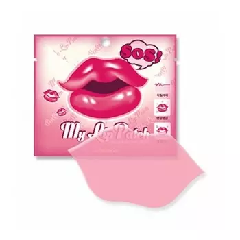 маска-патч для губ с коллагеном berrisom sos my lip patch