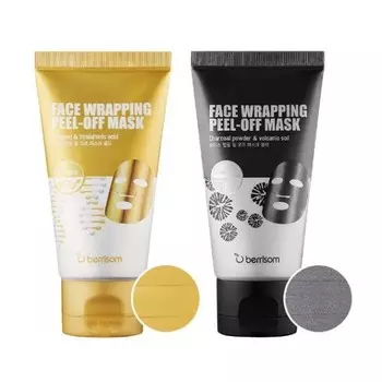 маска-пленка для лица berrisom face wrapping peel off pack