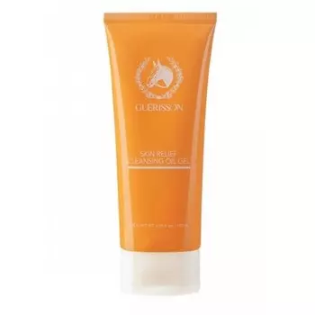 гель для умывания с лошадиным жиром guerisson skin relief cleansing oil gel