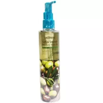 масло для тела deoproce soft &amp; smooth moisture body oil olive